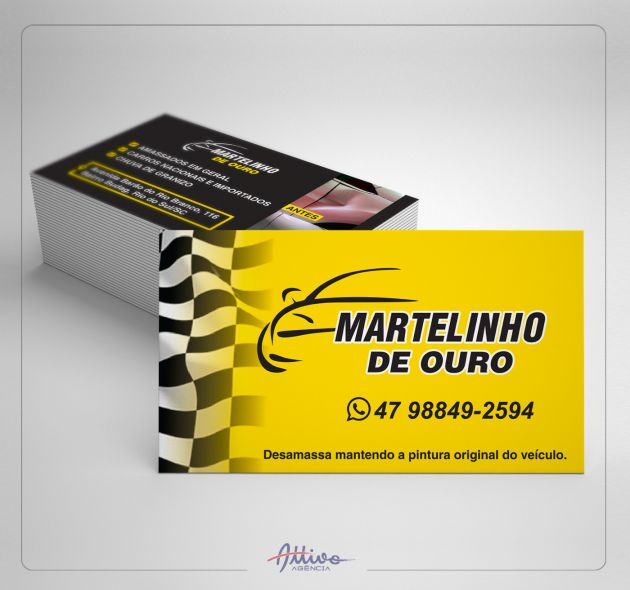 Cartão Martelinho